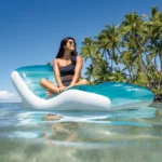 Șezlong gonflabil pentru apă Splash cu suport pentru pahare, 191×99 cm, max. 100 kg, Intex (56874) - imagine 4