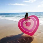 Plută gonflabilă Inimă, 155×135×25 cm, max. 100 kg, Intex (58727) - imagine 4