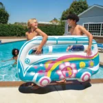 Plută gonflabilă Microbuz retro, 178×91×23 cm, max. 100 kg, 9+ ani, Intex (58728) - imagine 3