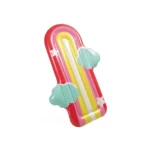 Plută gonflabilă Curcubeu cu nori, 175×117×20 cm, max. 100 kg, Intex (58729)