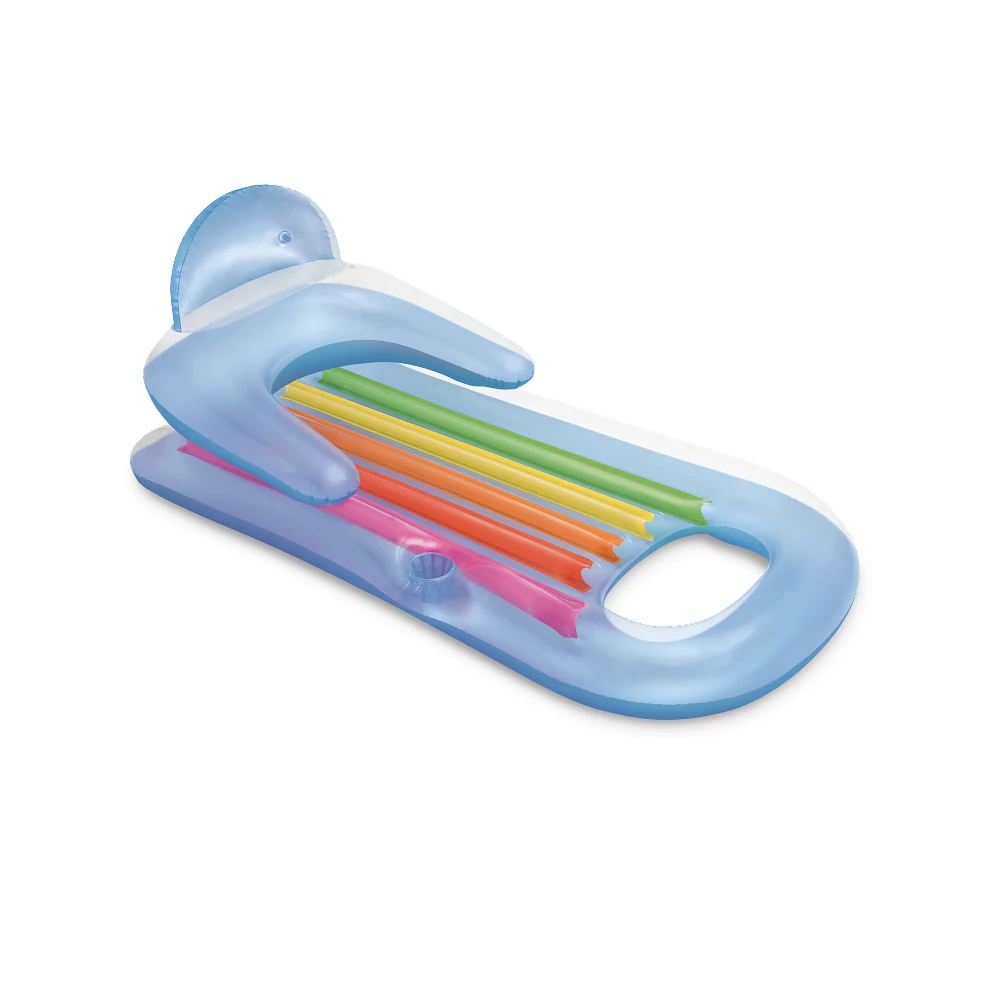 58802(1) Saltea gonflabilă tip șezlong cu spătar, 160×85 cm, max. 100 kg, Intex (58802) - imagine 1