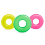 Colac gonflabil de înot Neon, 91 cm, max. 60 kg, 3 culori, 9+ ani, Intex (59262)