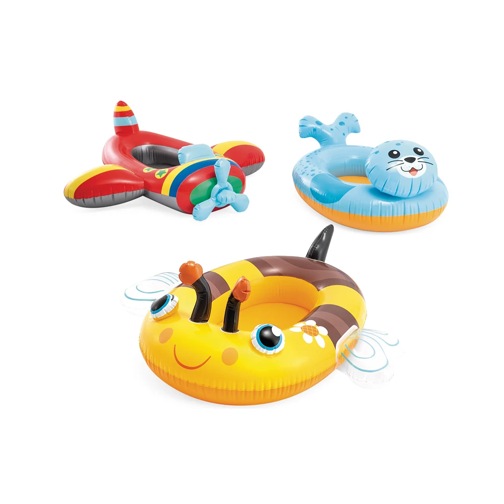 59380(1) Colac gonflabil cu scaun, max. 27 kg, 3 modele, 3–6 ani, Intex (59380) - imagine 1