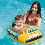 Colac gonflabil cu scaun tip mașinuță, 84×58 cm, max. 15 kg, 3 modele, 1–2 ani, Intex (59586) - imagine 2