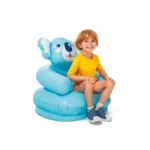 Fotoliu gonflabil Happy Animal, 65×64×74 cm, max. 35 kg, 2 modele, 3–8 ani, Intex (68556) - imagine 4