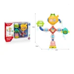 Set de baie cu tuburi de apă și animale marine, Huanger HE8070 (50167) - imagine 2