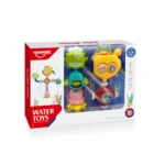 Set de baie cu tuburi de apă și animale marine, Huanger HE8070 (50167) - imagine 3