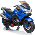 Motocicletă electrică pentru copii (MX609 / 4 albastru) - imagine 7