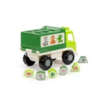 Camion interactiv Safari cu sorter de forme și animale, Polesie (90270) - imagine 3