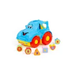 Mașinuță educativă cu sorter de forme (cutie), Polesie (89137)