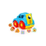 Mașinuță educativă cu sorter de forme (cutie), Polesie (89137) - imagine 2