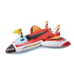 Plută gonflabilă Avion cu pistol de apă, 117×117 cm, max. 40 kg, 2 culori, 3+ ani, Intex (57536) - imagine 5