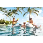 Plută gonflabilă Avion cu pistol de apă, 117×117 cm, max. 40 kg, 2 culori, 3+ ani, Intex (57536) - imagine 2