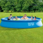 Piscină gonflabilă Easy Set 457×84 cm, 9792 L, cu pompă de filtrare 2006 L/h, Intex (28158) - imagine 8