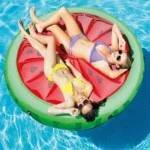 Saltea gonflabilă pentru apă Pepene Verde, 183 x 23 cm, max. 200 kg, Intex (56283) - imagine 2