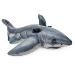 Plută gonflabilă Rechin cu mânere, 173×107 cm, max. 40 kg, 3+ ani, Intex (57525)