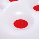 Saltea gonflabilă pentru apă Căpșună cu mânere, 168×142 cm, max. 100 kg, Intex (58781) - imagine 4