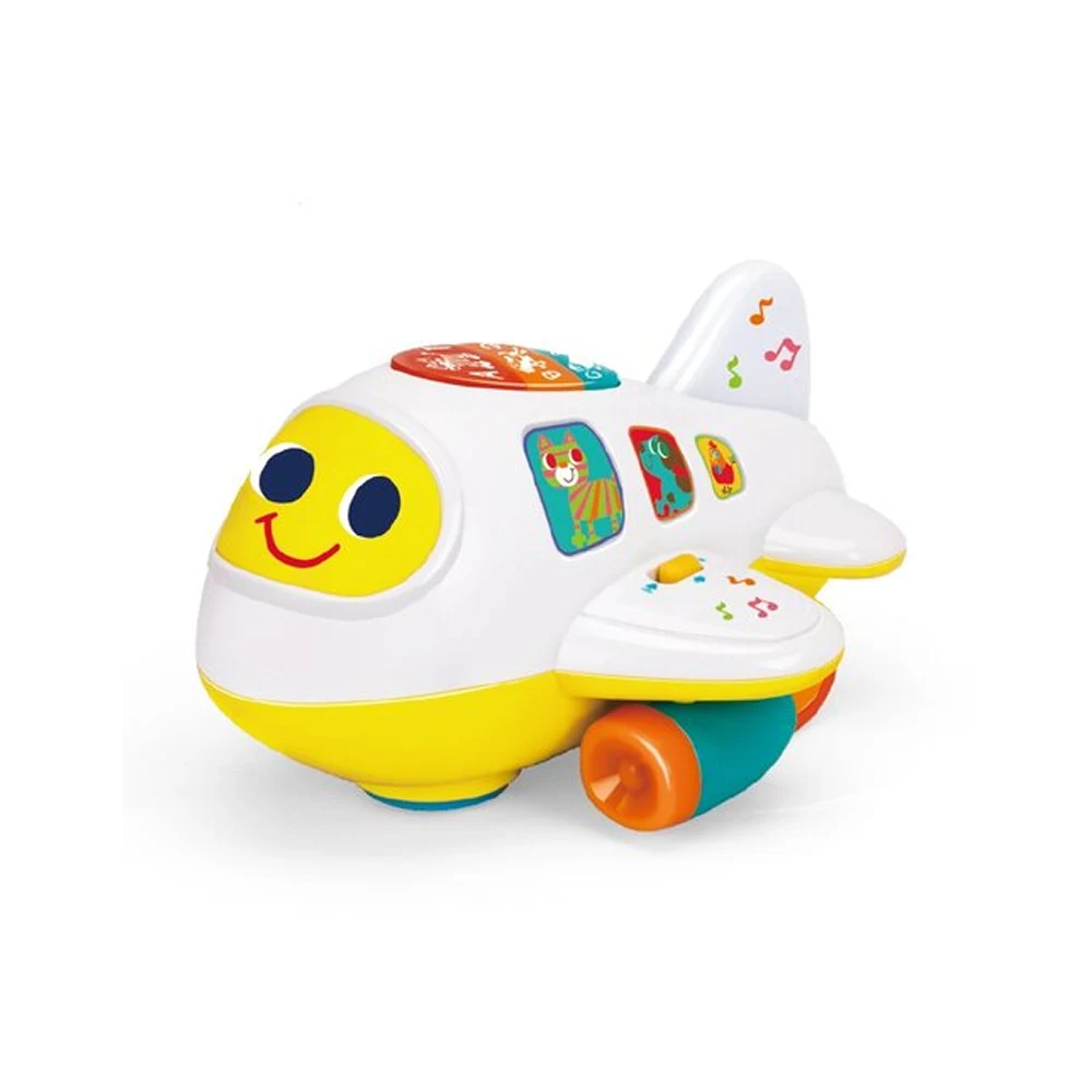 6103(1) Jucărie interactivă Avion cu muzică și lumini, Hola 6103 (75888) - imagine 1
