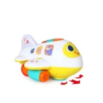 Jucărie interactivă Avion cu muzică și lumini, Hola 6103 (75888) - imagine 2