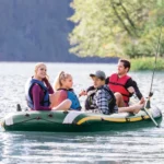 Barcă gonflabilă Seahawk 4 cu vâsle și pompă, 351×145×48 cm, max. 480 kg, Intex (68351) - imagine 2