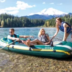 Barcă gonflabilă Seahawk 3 cu vâsle și pompă, 295×137×43 cm, max. 360 kg, Intex (68380) - imagine 5