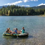 Barcă gonflabilă Seahawk 3 cu vâsle și pompă, 295×137×43 cm, max. 360 kg, Intex (68380) - imagine 2