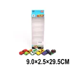 Set de 6 mașini din metal (68489)
