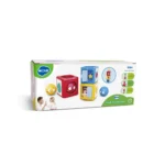 Jucărie educativă turn de stivuire și sortare cu cuburi și bile, Hola E7991 (01924) - imagine 4