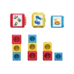 Jucărie educativă turn de stivuire și sortare cu cuburi și bile, Hola E7991 (01924) - imagine 5