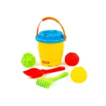 Set pentru nisip cu găletușă și forme, Polesie (51752)
