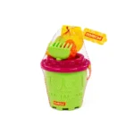 Set pentru nisip cu găletușă și forme, Polesie (51752) - imagine 4