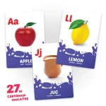 27 de cartonase. English Letters (00873) - imagine 2