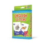27 de cartonase. English Letters (00873)