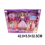 Păpușă în set cu accesorii (01284)