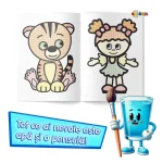 Colorez cu apa:19 (Rinocer) (01382) - imagine 2