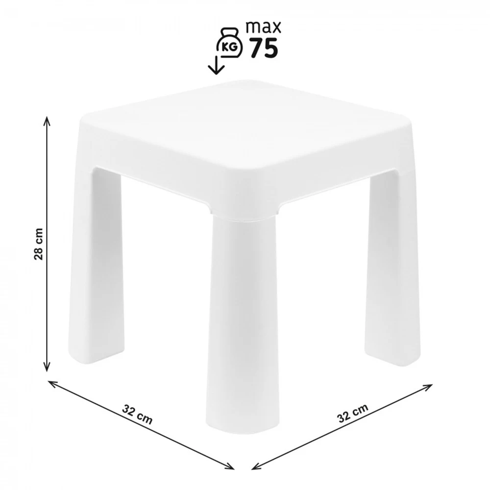 0891 Scaun pentru copii alb ,Technok (0891) - imagine 1
