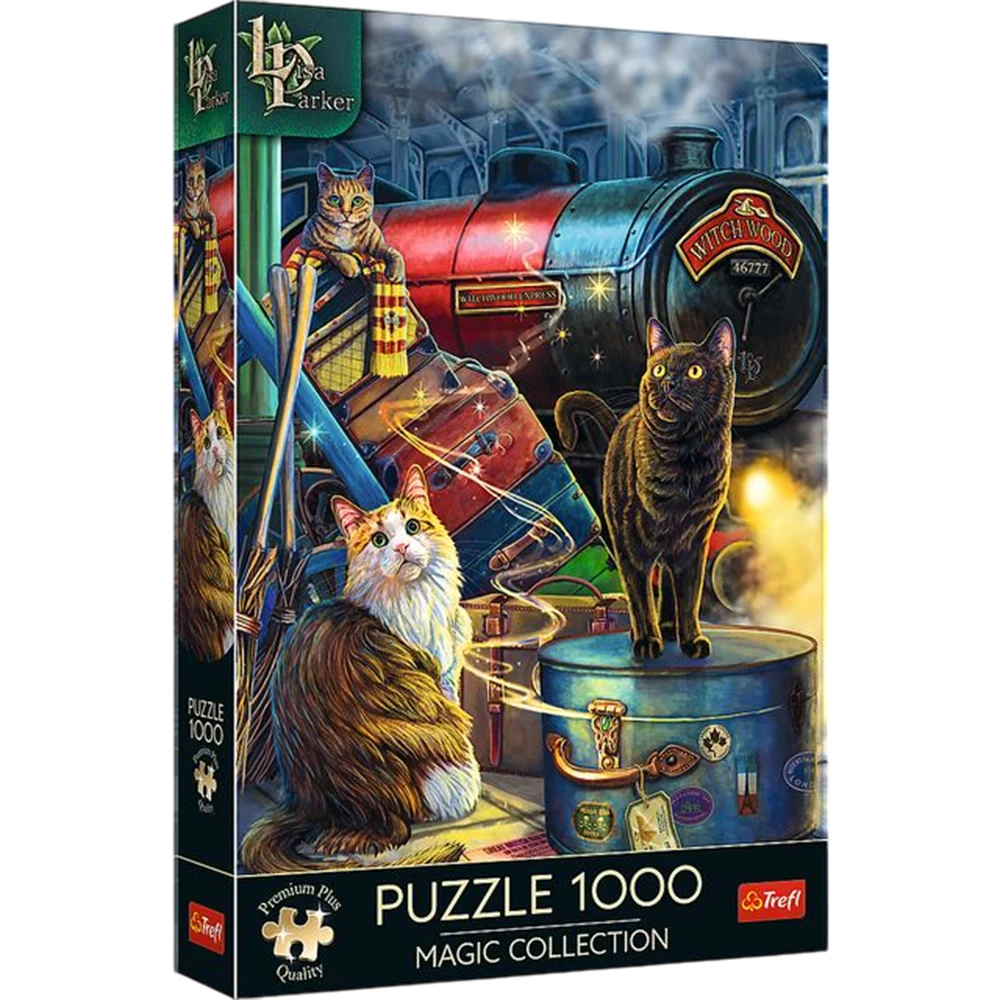 10897 Witchwood Express, 1000 elemente Premium Plus Colectia Magica (10897) - imagine 1