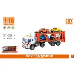 1:16 Trailer cu inertie in set cu masinute (lumini / sunete) WY572A (15728)