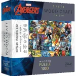 Universul Comic,Marvel, 1000 elemente din lemn (20165)