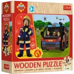 Pompierul Sam, 24 elemente din lemn (20269)