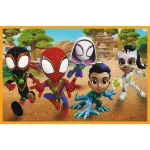 Spiderman si dinozaurii, 2x24 elemente (34432) - imagine 3