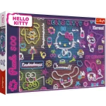 Neon Hello Kitty, 500 elemente (37523)