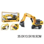 Tractor excavator cu sunete si lumini (52906)