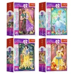Puzzle 54 Mini "Minunatele printese" ( se vind cite 8 buc) (54191)