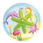 Piscină gonflabilă pentru copii cu jet de apă Palm Tree, 173×104 cm, 166 L, 2+ ani, Intex (56433) - imagine 4