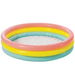 Piscină gonflabilă pentru copii Sunset Glow, 114×25 cm, 131 L, 2+ ani, Intex (57412)