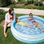 Piscină gonflabilă pentru copii Blue Bliss, 147×33 cm, 330 L, 2+ ani, Intex (58467) - imagine 2