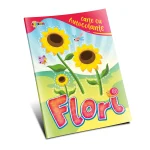 Carte cu autocolante. Flori (60643)