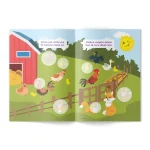 Carte cu autocolante. Animale (60667) - imagine 2