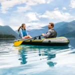 Barcă gonflabilă Seahawk 2 cu vâsle și pompă, 236×114×41 cm, max. 240 kg, Intex (68347) - imagine 2